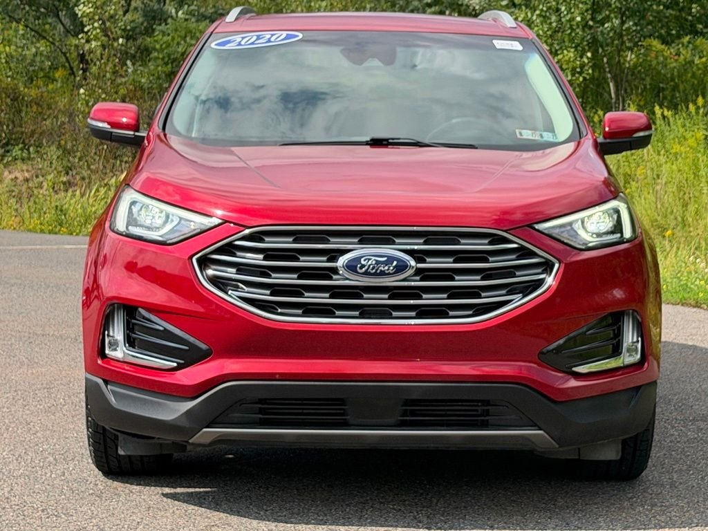 Certified Used 2020 Red Metallic Ford SEL image 22