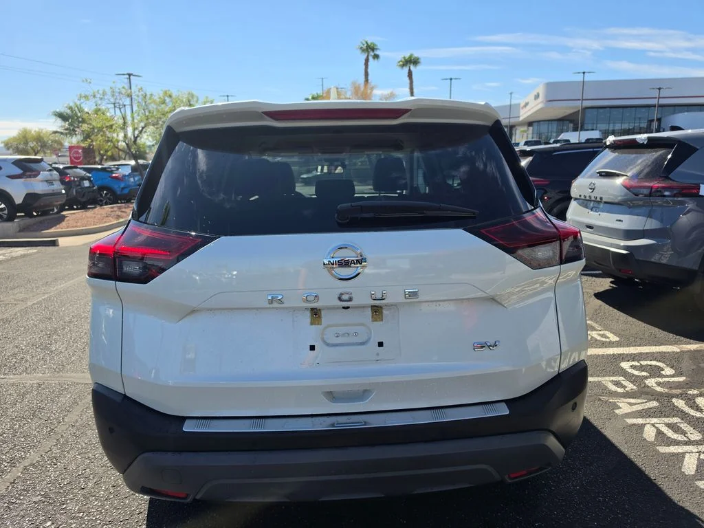 Certified Used 2021 White Nissan SV image 6