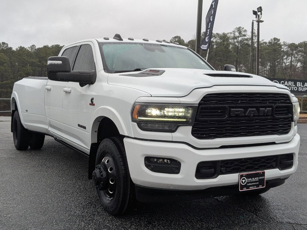 Used 2024 Bright White Clearcoat Ram Limited image 3