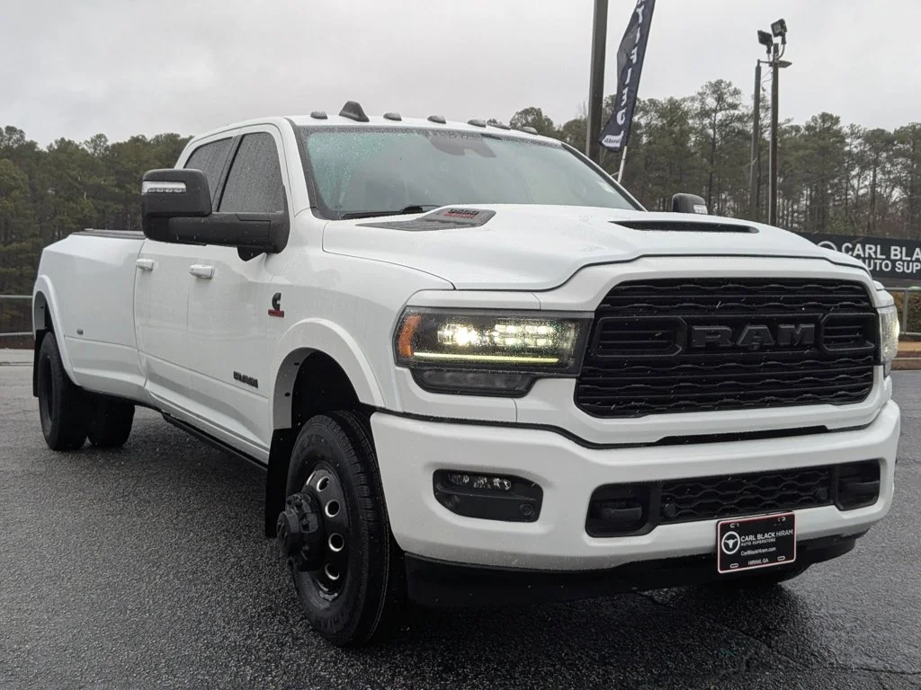 Used 2024 Bright White Clearcoat Ram Limited image 3