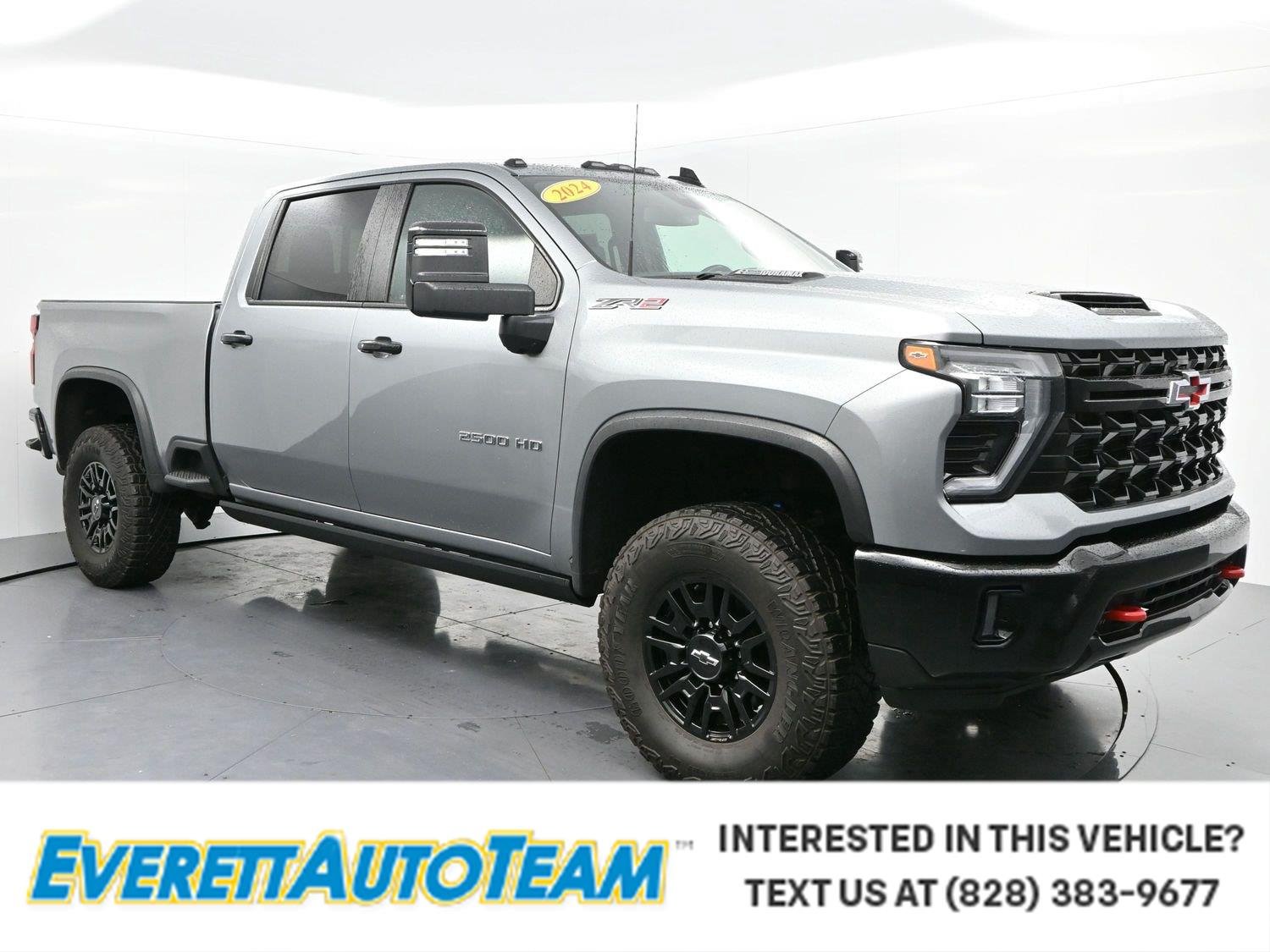 Used 2024 Sterling Gray Metallic Chevrolet ZR2 image 1
