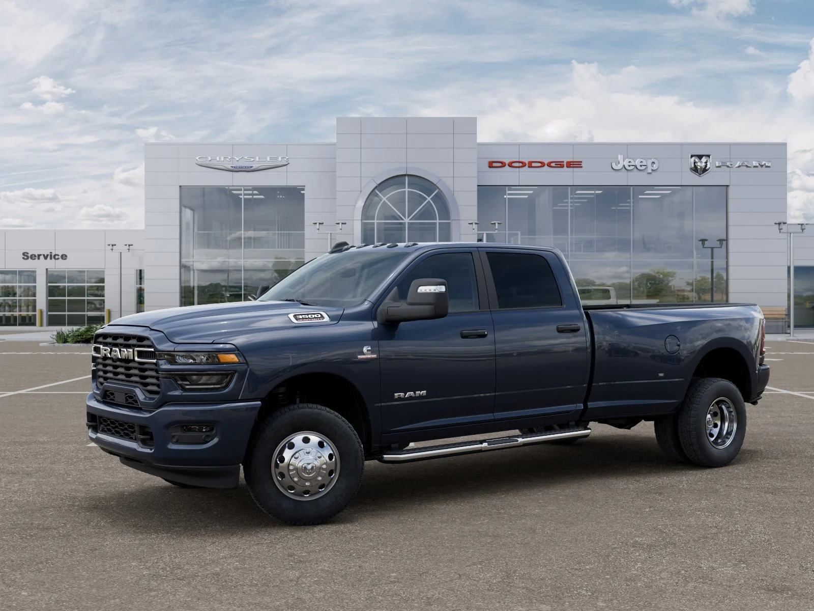 New 2026 Forged Blue Metallic Exterior Paint RAM Big Horn image 30