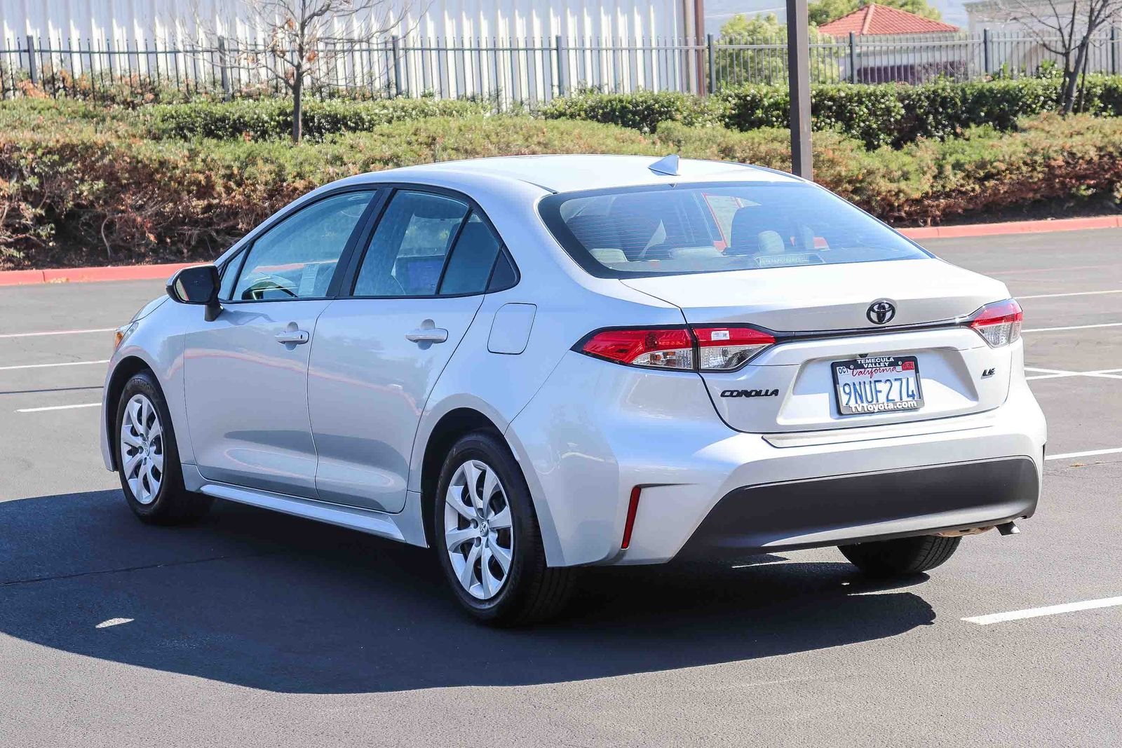 Certified Used 2024 Classic Silver Metallic Toyota LE image 5