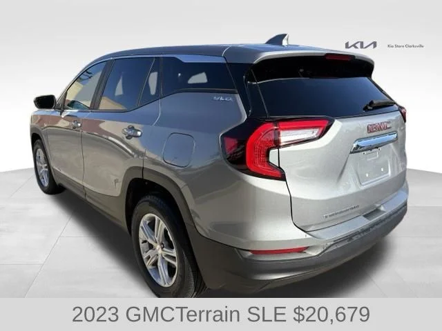 Used 2023 Silver GMC SLE image 6