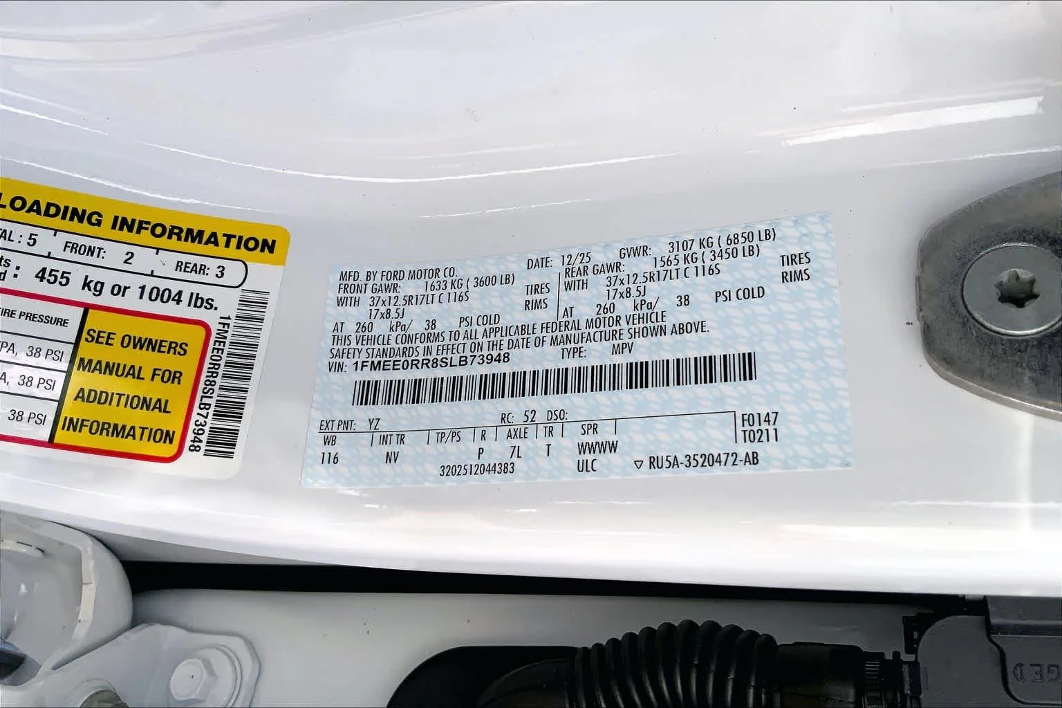 New 2025 Oxford White Ford Raptor image 21