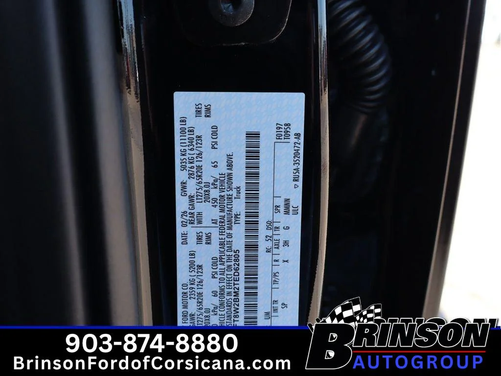 New 2026 Agate Black Metallic Ford King Ranch image 23