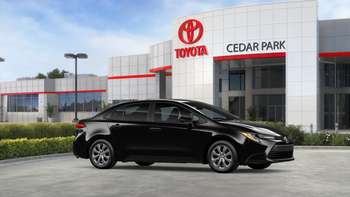 New 2026 Midnight Black Metallic Toyota LE image 34