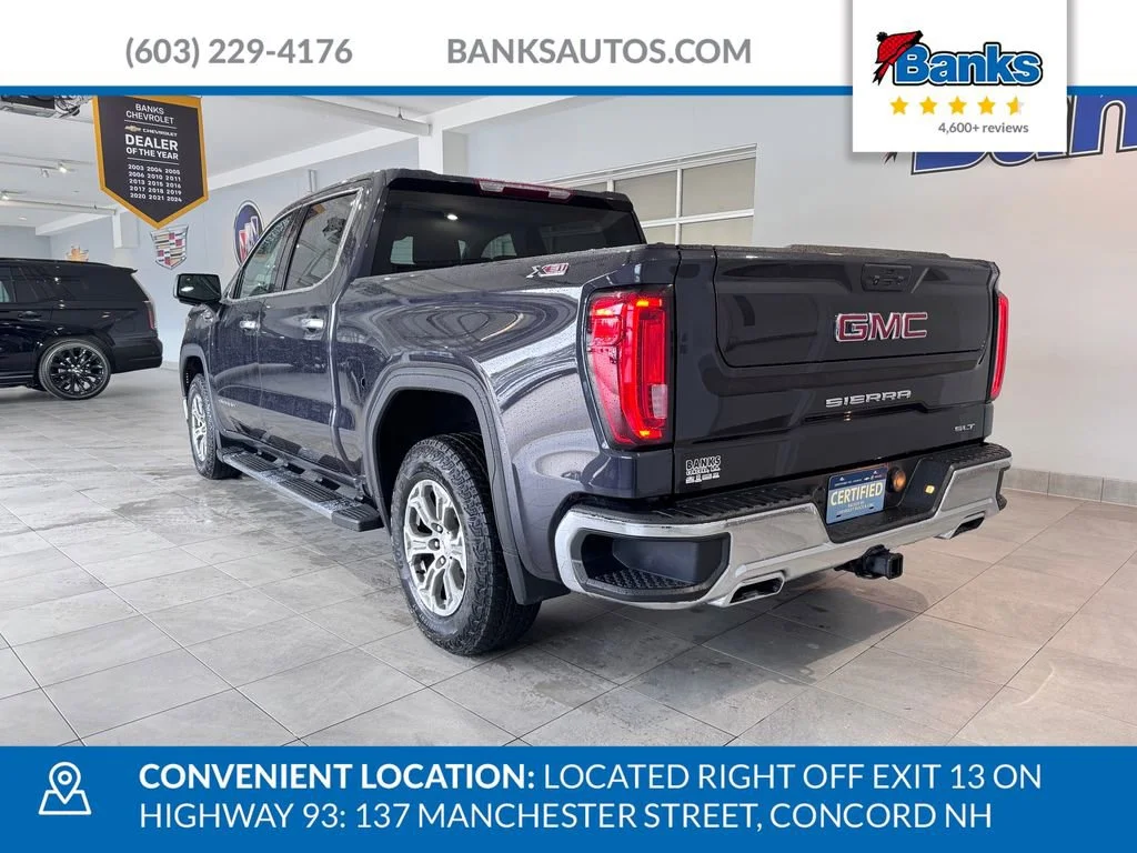 Certified Used 2024 Titanium Rush Metallic GMC SLT image 6