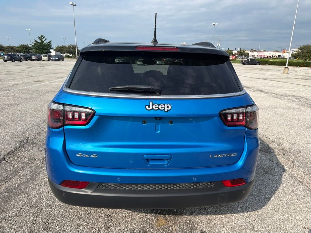 Used 2024 Blue Jeep Limited image 4