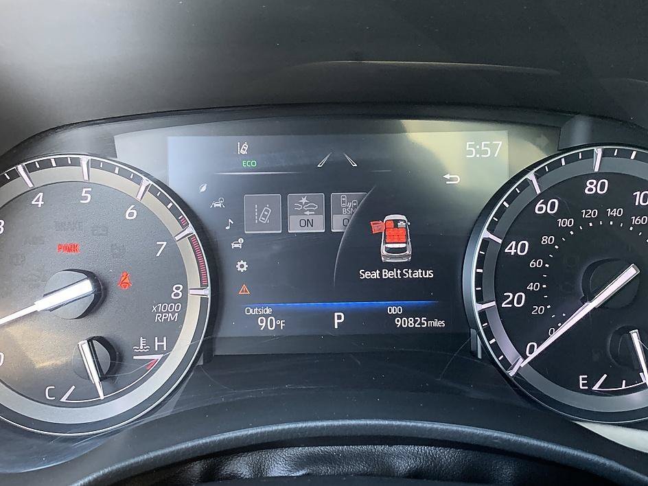 Certified Used 2020 Midnight Black Metallic Toyota XLE image 14