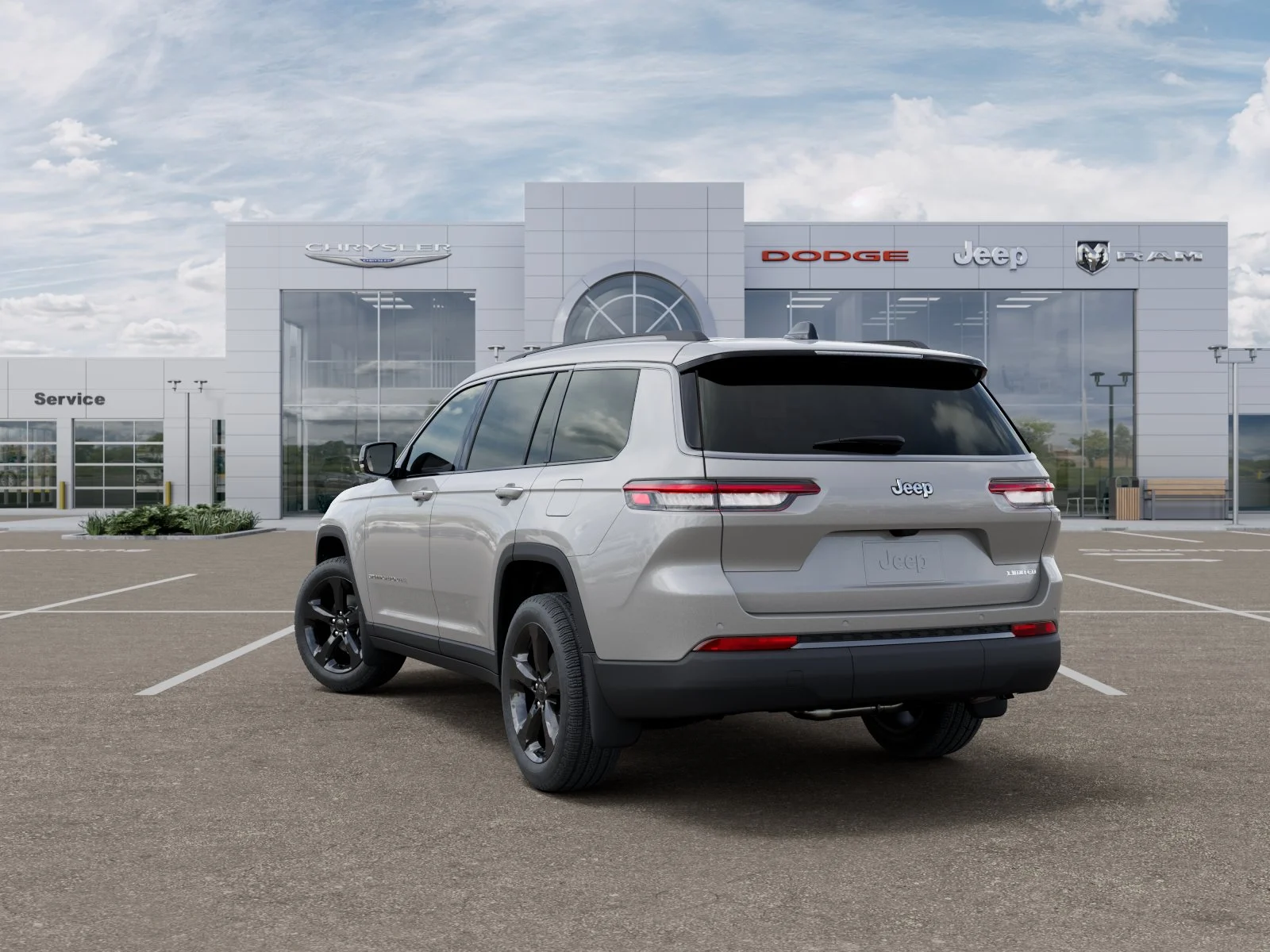 New 2026 Silver Zynith Exterior Paint Jeep Limited image 3