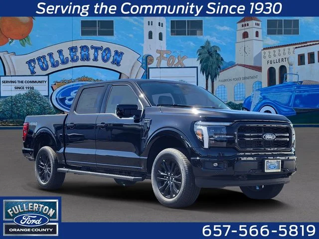 New 2026 Agate Black Metallic Ford Lariat image 1