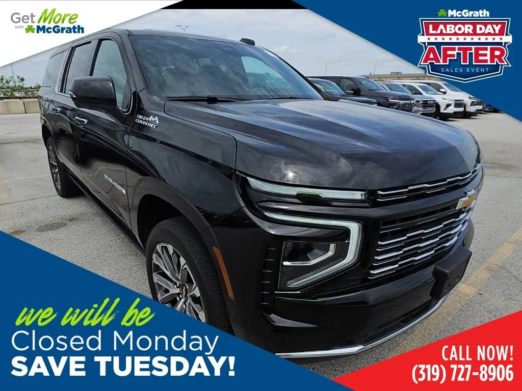 Certified Used 2025 Black Chevrolet High Country image 1