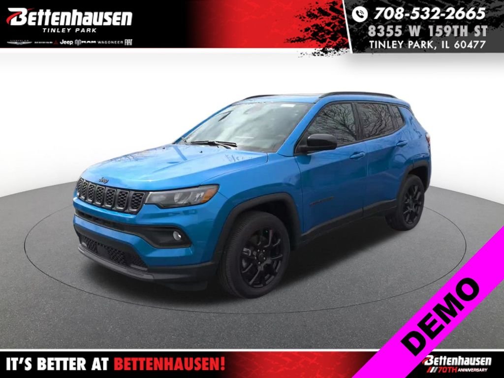 New 2026 Hydro Blue Pearl-Coat Exterior Paint Jeep Latitude image 1