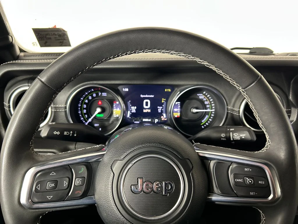 Used 2023 Gray Jeep Sahara 4xe image 13