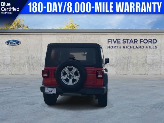 Used 2021 Red Jeep Unlimited Sport S image 9