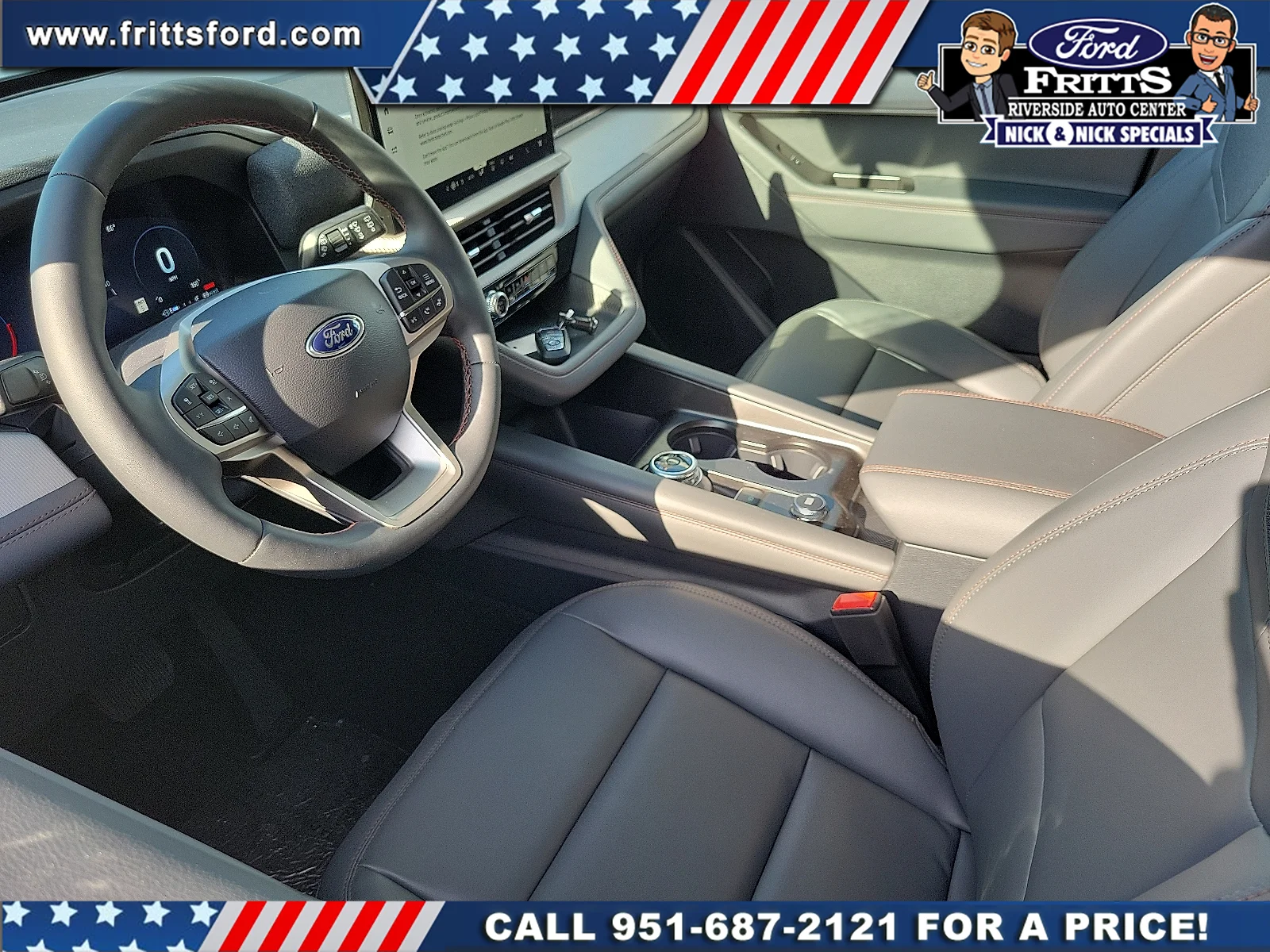New 2026 Carbonized Gray Metallic Ford Active image 3