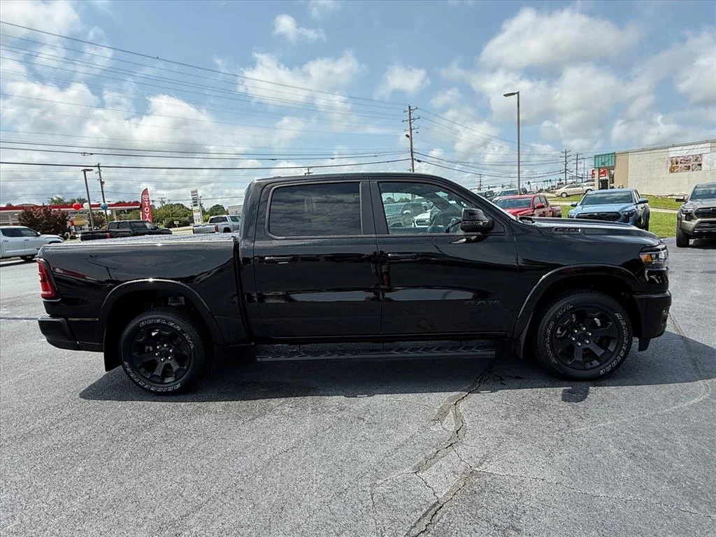 Used 2025 Diamond Black Crystal Pearlcoat RAM Big Horn/Lone Star image 8