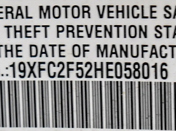 Used 2017 White Honda LX CVT image 25