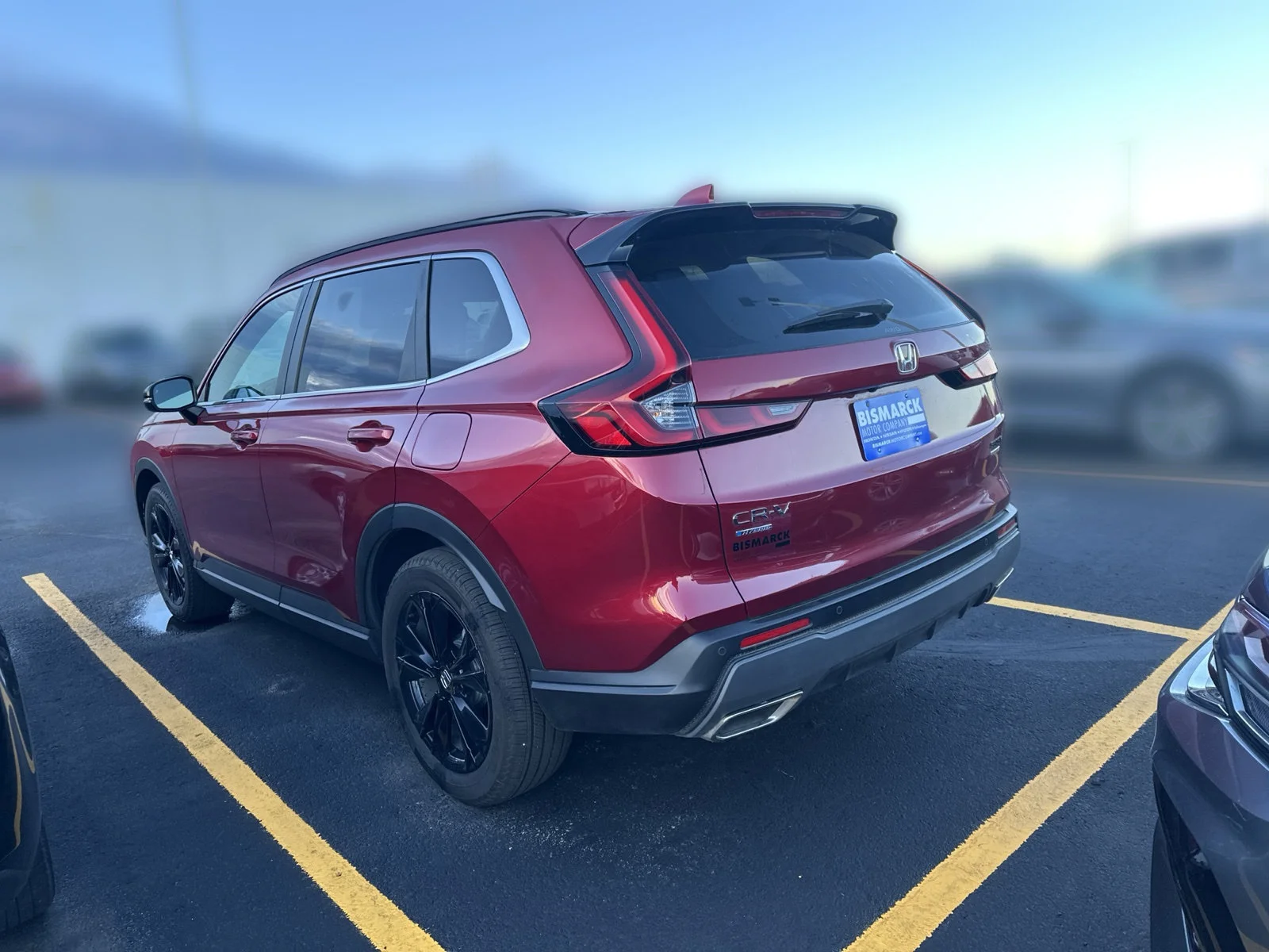 Certified Used 2025 Red Honda Sport Touring image 4