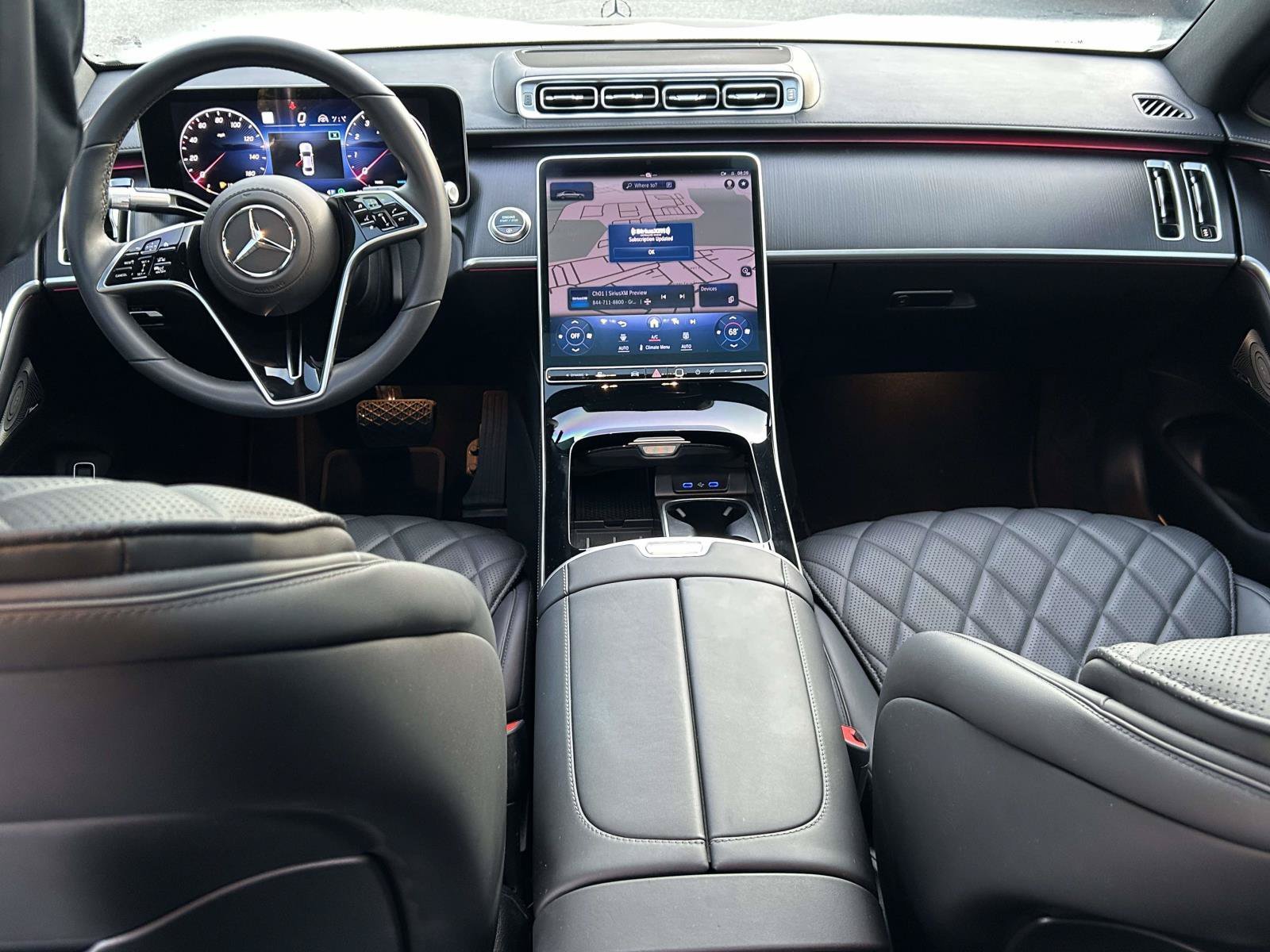 Certified Used 2025 Black Mercedes-Benz S 580 4MATIC® Sedan image 24