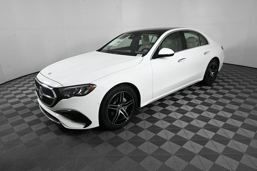 New 2026 Polar White Mercedes-Benz E 350 image 1
