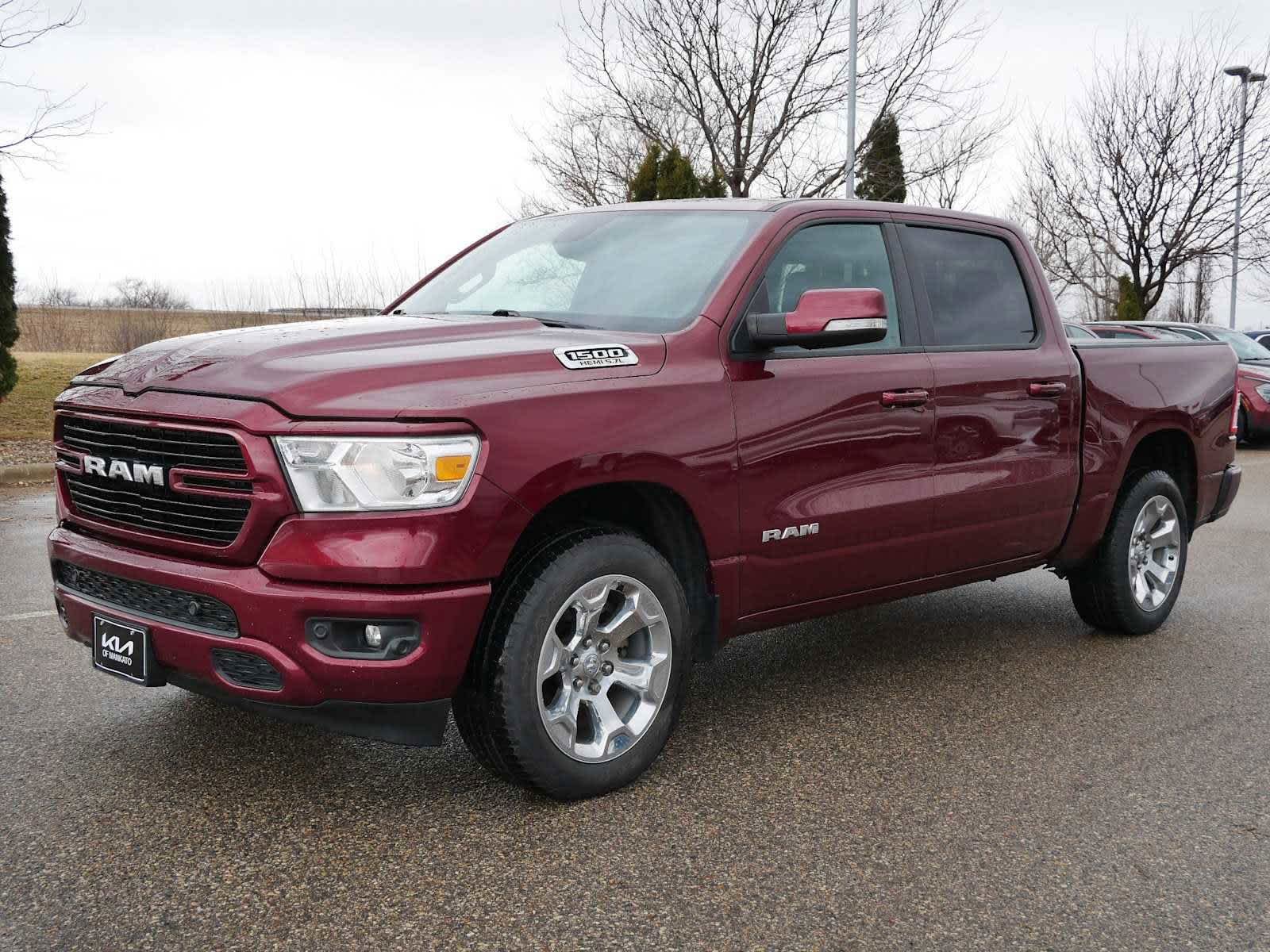 Used 2019 RAM Ram 1500 Pickup Big Horn/Lone Star with VIN 1C6SRFFT3KN599766 for sale in Mankato, Minnesota