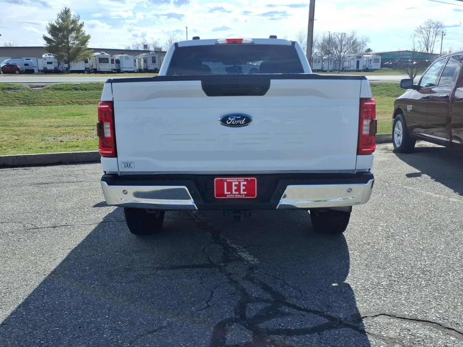 Used 2022 Oxford White Ford XLT image 6