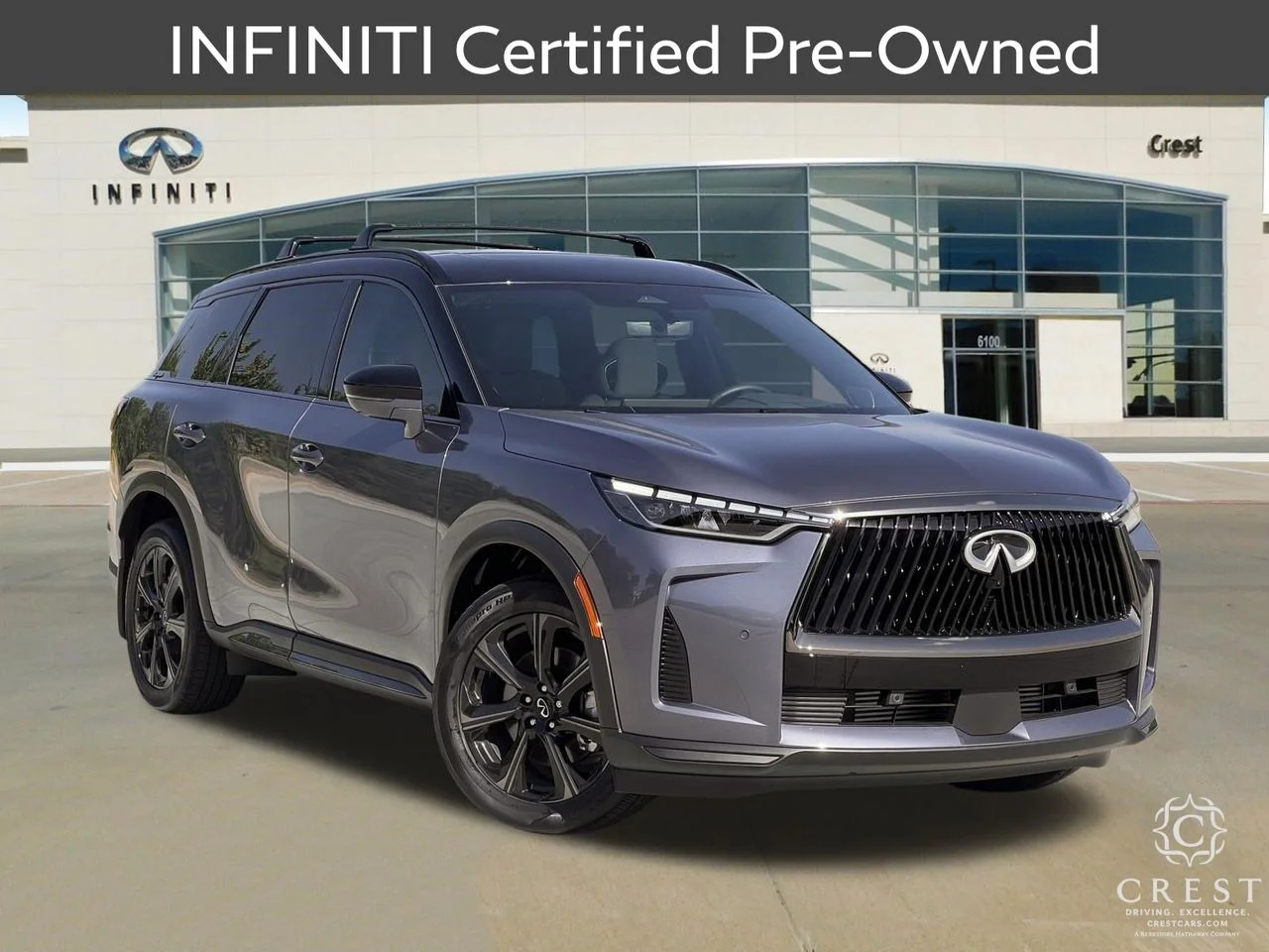 Certified Used 2027 Moonbow Blue Black Obsidian INFINITI AUTOGRAPH image 1