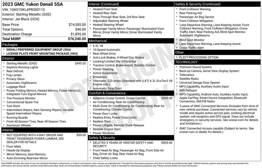 Used 2023 Silver GMC Denali image 31