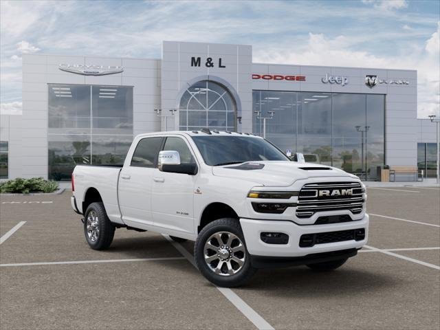 New 2026 Bright White Clear-Coat Exterior Paint RAM LARAMIE image 46