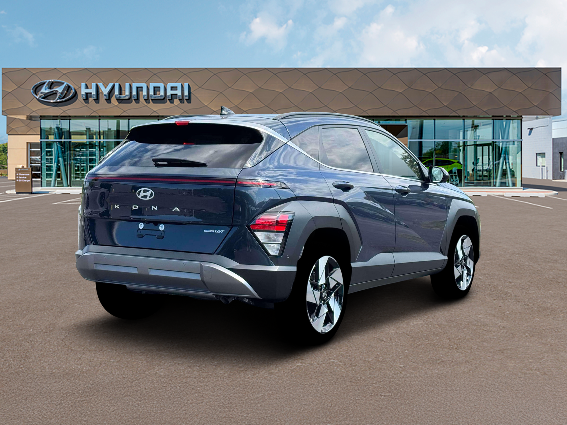New 2026 Blue Hyundai Limited AWD image 7