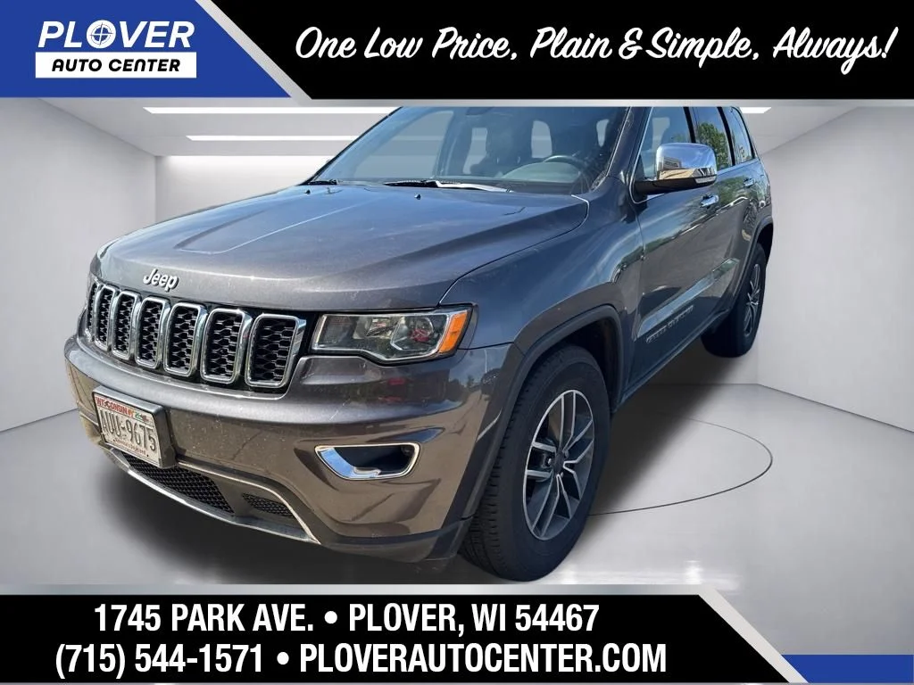 Used 2019 Granite Crystal Metallic Clearcoat Jeep Limited image 1