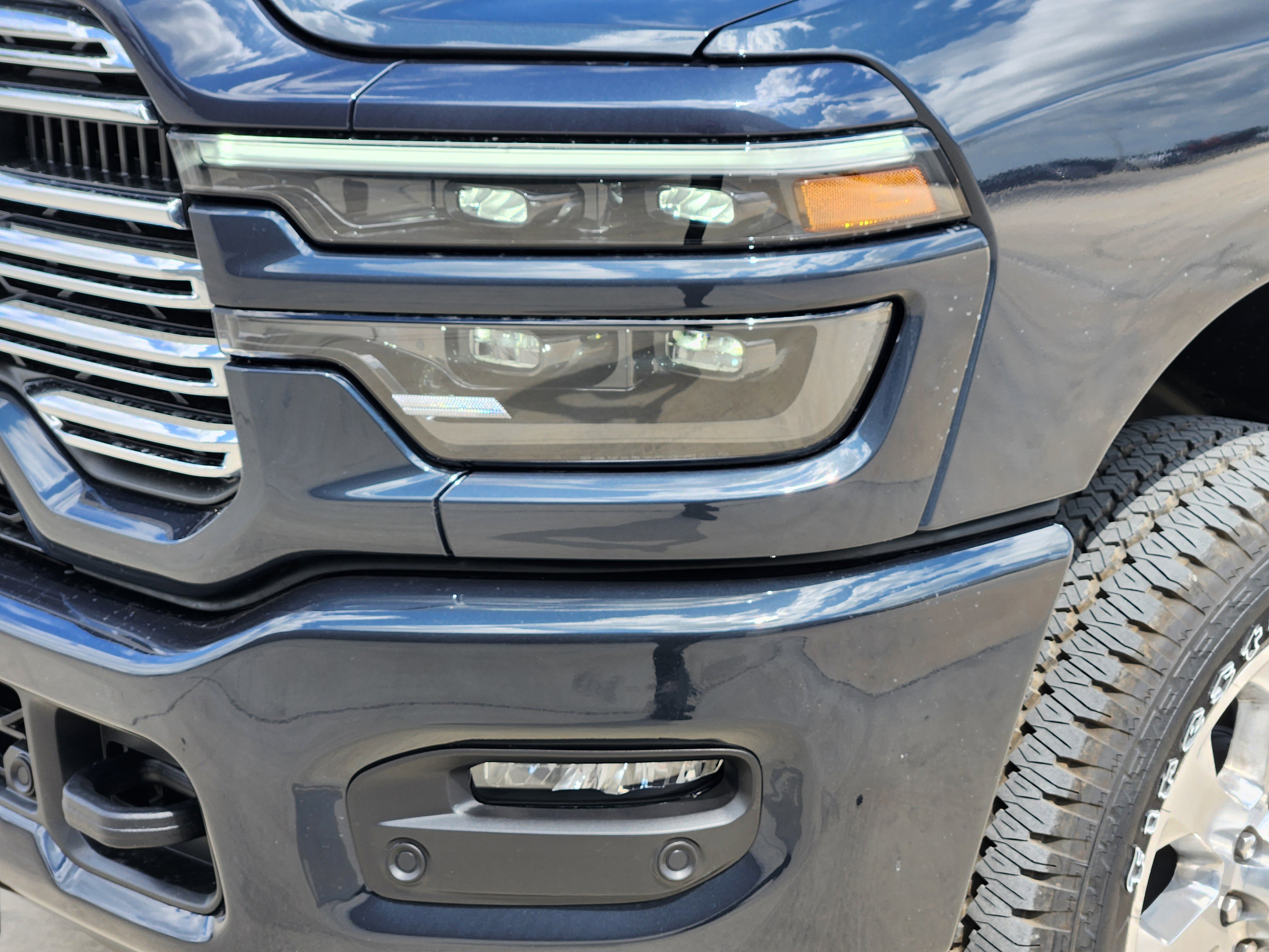 New 2026 Forged Blue Metallic Exterior Paint RAM Laramie image 7