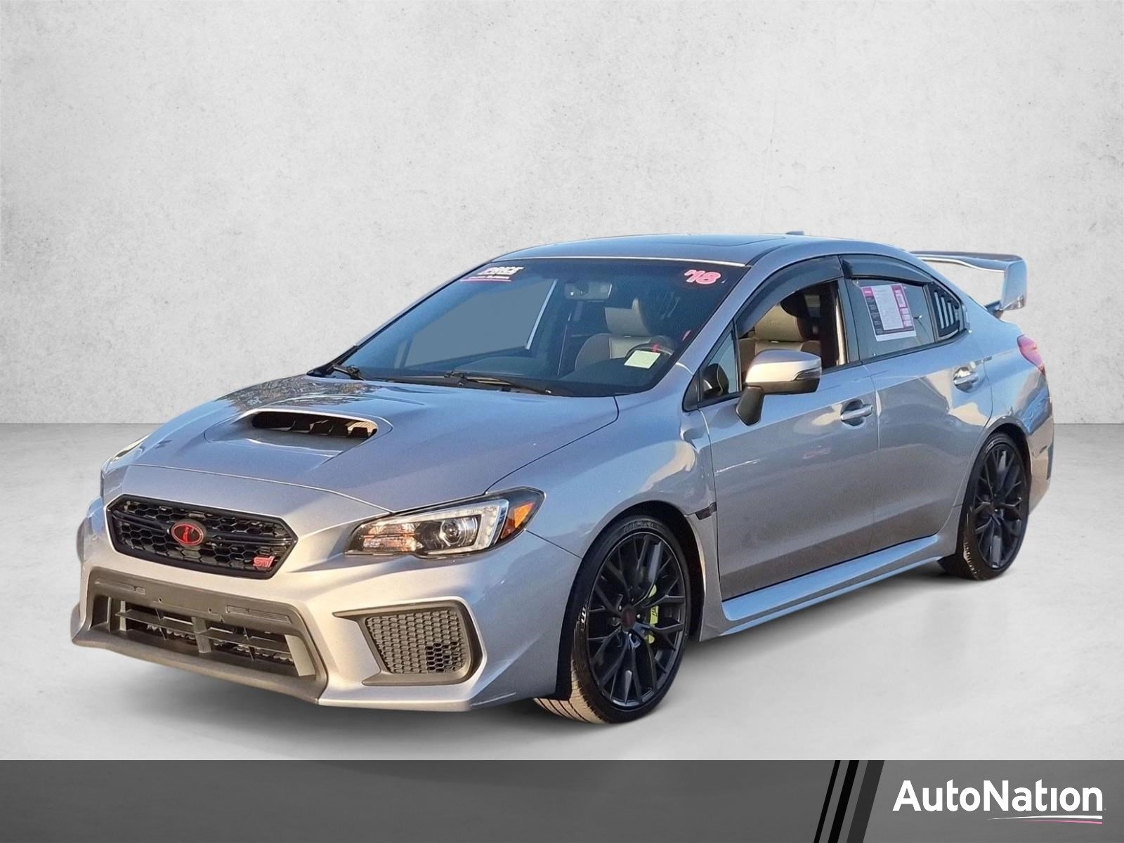 Used 2018 Ice Silver Metallic Subaru STI Limited image 1