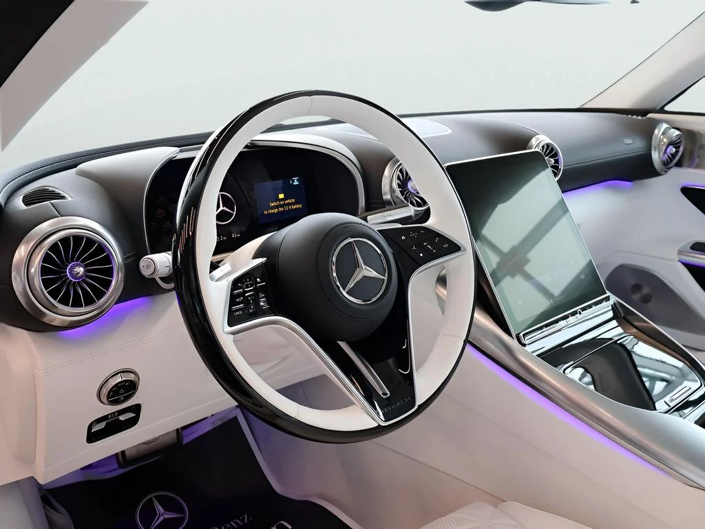 New 2026 MANUFAKTUR moonlight white magno (White Ambiance) Mercedes-Benz Maybach SL 680 image 30
