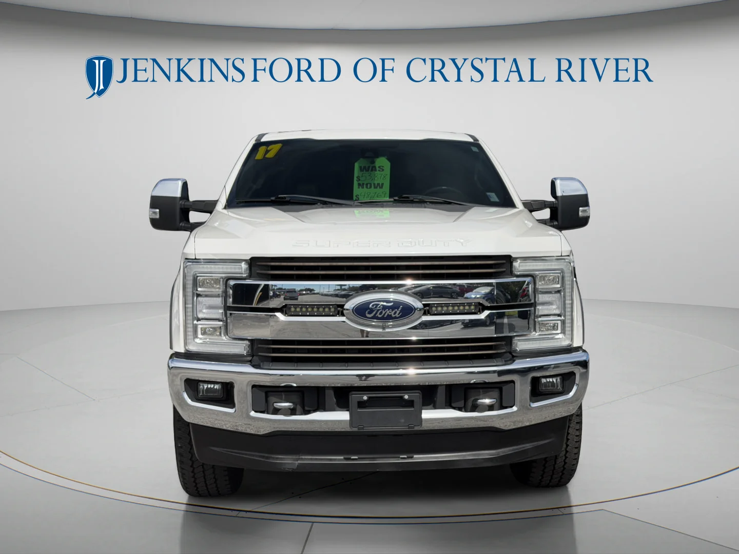 Used 2017 White Platinum Metallic Tri-Coat Ford King Ranch image 10