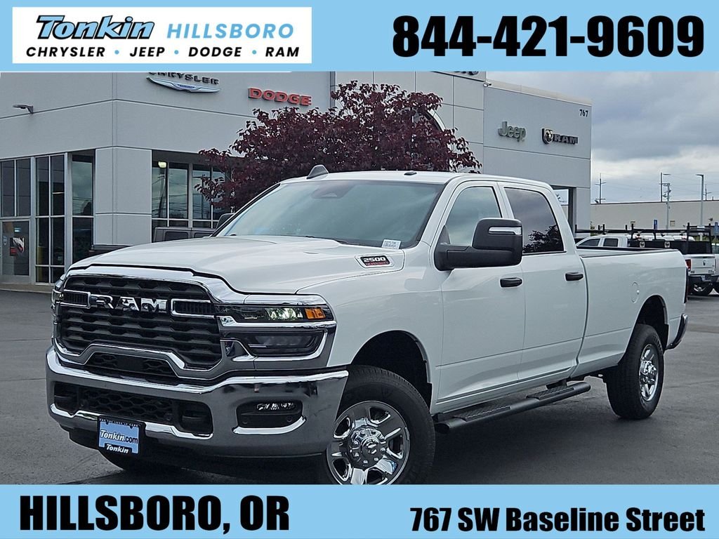 New 2026 Bright White Clear-Coat Exterior Paint RAM Tradesman image 1