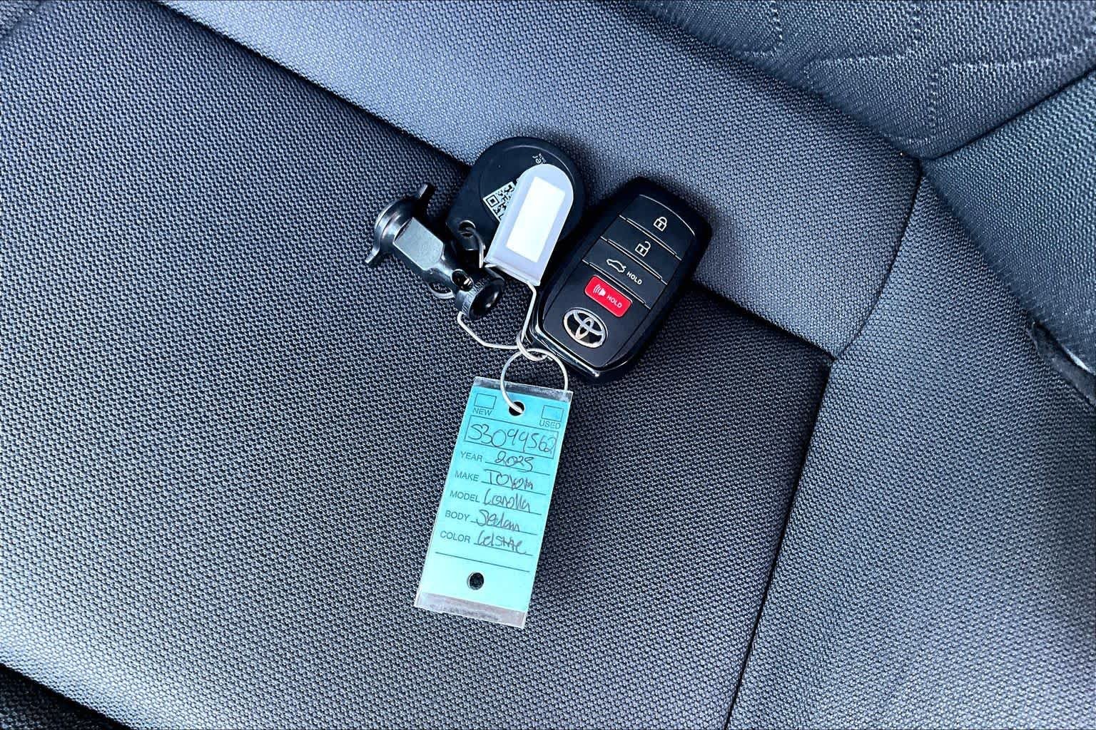 Used 2025 Celestite Toyota Hybrid LE image 14