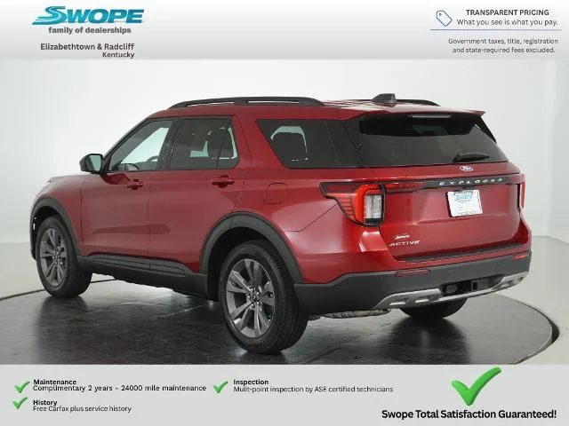 New 2027 Ruby Red Metallic Tinted Clearcoat Ford Active image 36