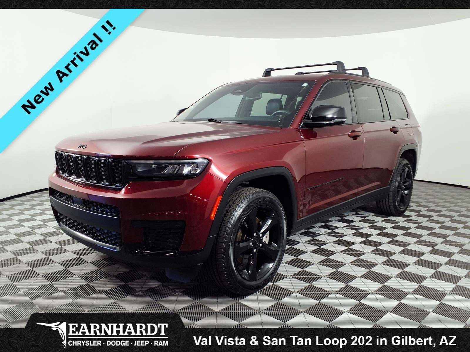Certified Used 2023 Velvet Red Pearlcoat Jeep Altitude image 1