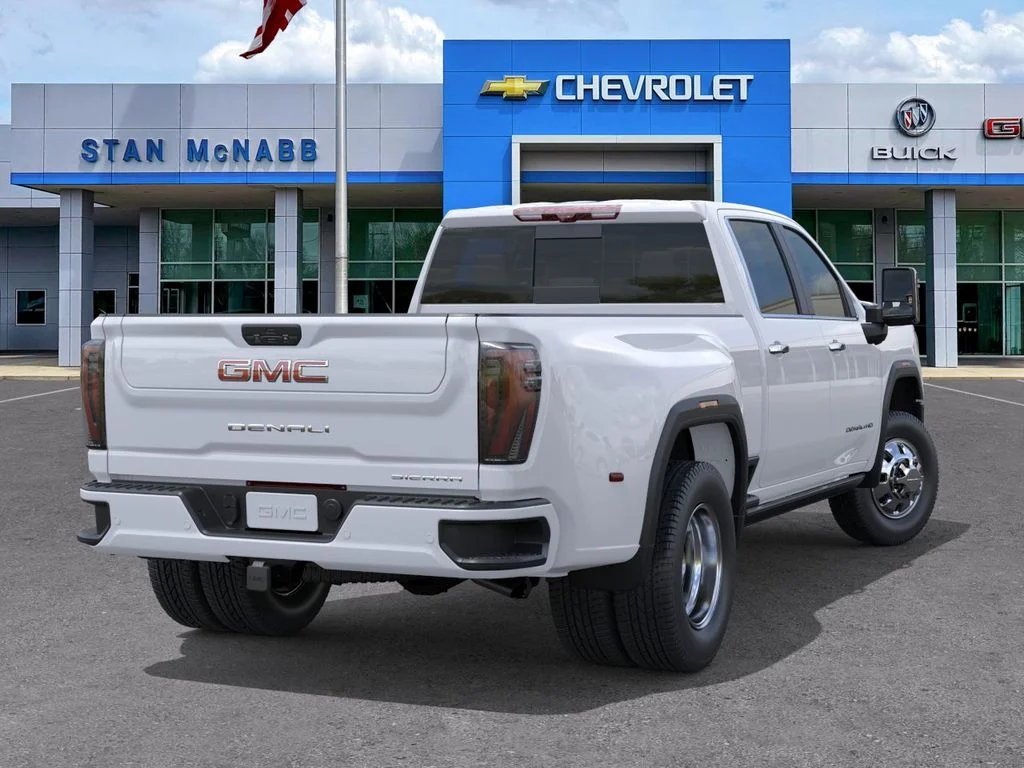 New 2026 Glacier White Tricoat GMC Denali DRW image 4