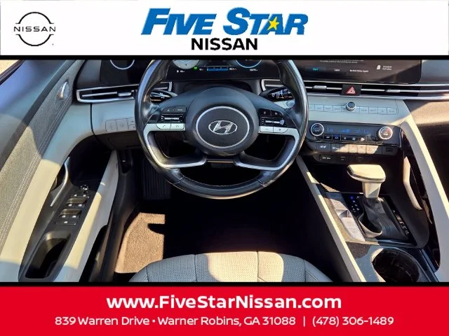 Used 2023 Blue Hyundai Limited image 7