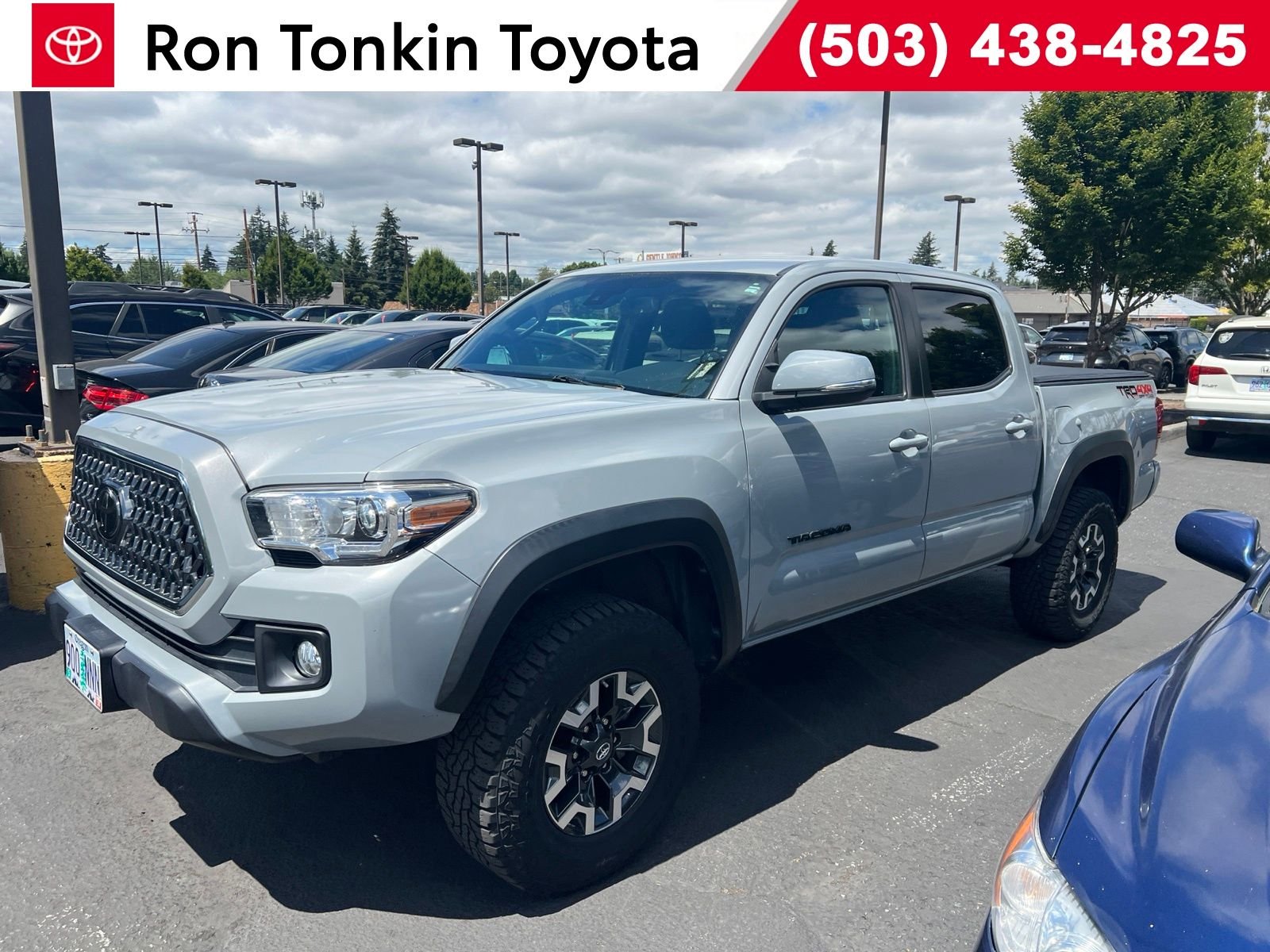 Used 2019 Cement Toyota TRD Off-Road image 1
