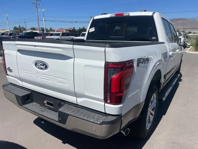 New 2026 Star White Metallic Tri-Coat Ford King Ranch image 37