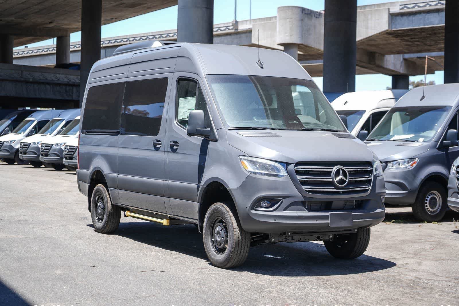 New 2026 Graphite Gray Mercedes-Benz Passenger 144WB High Roof AWD 2.0L I4 Diesel Turbo image 3