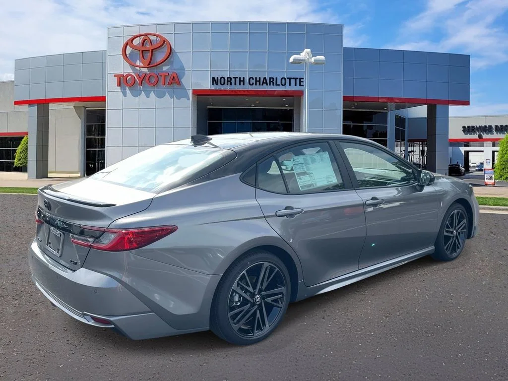 New 2026 Heavy Metal with Midnight Black Metallic roof Toyota XSE image 8