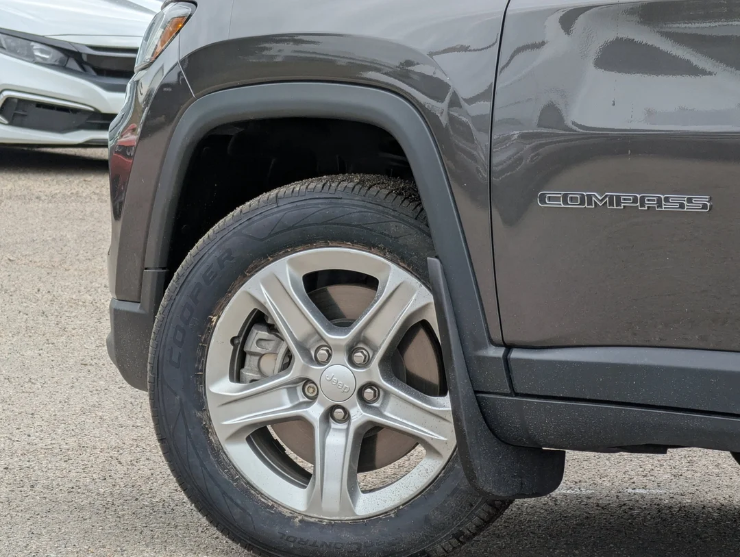 Used 2023 Grey Jeep North - - 4x4 - Blind Spot Monitor - Forward Collision Warning - Lane Keep Assist & More! image 9