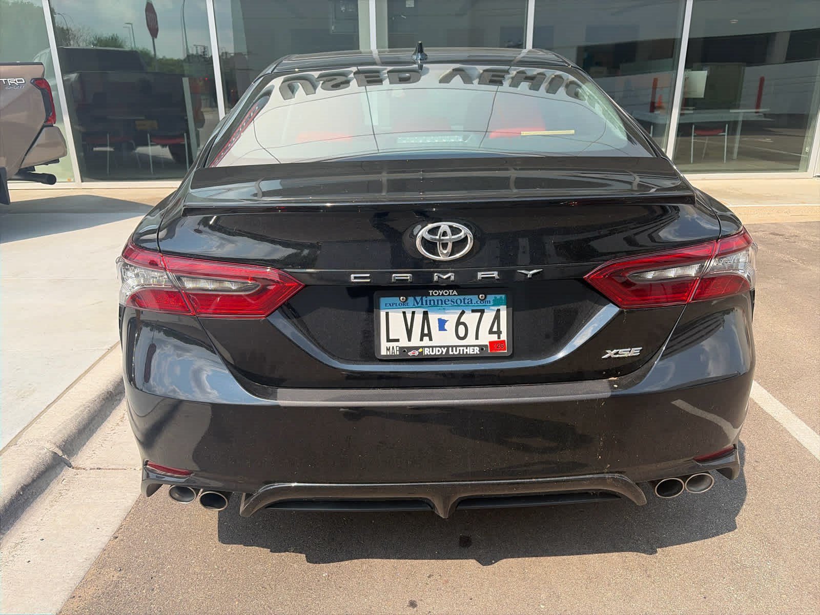 Certified Used 2024 Midnight Black Metallic Toyota XSE image 5