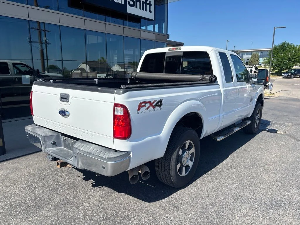 Used 2014 White Ford Lariat image 4